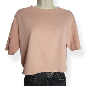 Wild Fable Boxy Crop Top Small